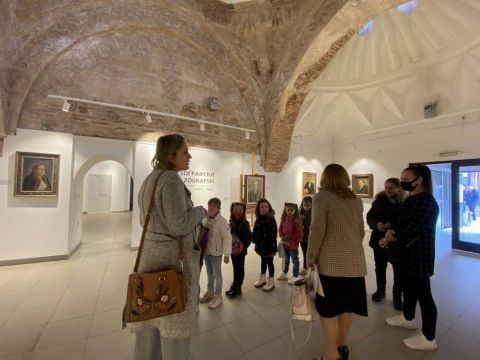 Vizitë dhe punëtori në Galerin Nacionale Çifte Hammam në Shkup imazh 26